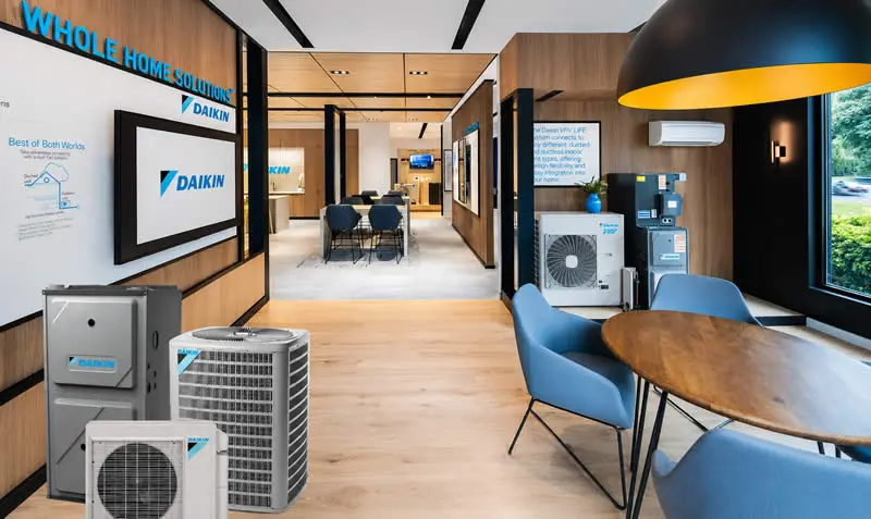 Inside the Daikin Experience Center Tukwila, WA